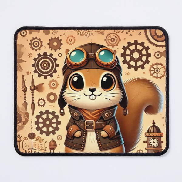 Item preview, Steampunk Uinta Ground Squirrel Adventurer designed and sold by Sillytoe.