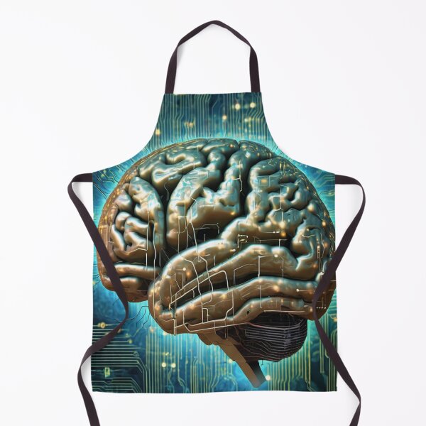 Item preview, "Techno-Mind: A Fusion of Biology and Technology" designed and sold by Artisticanvas.