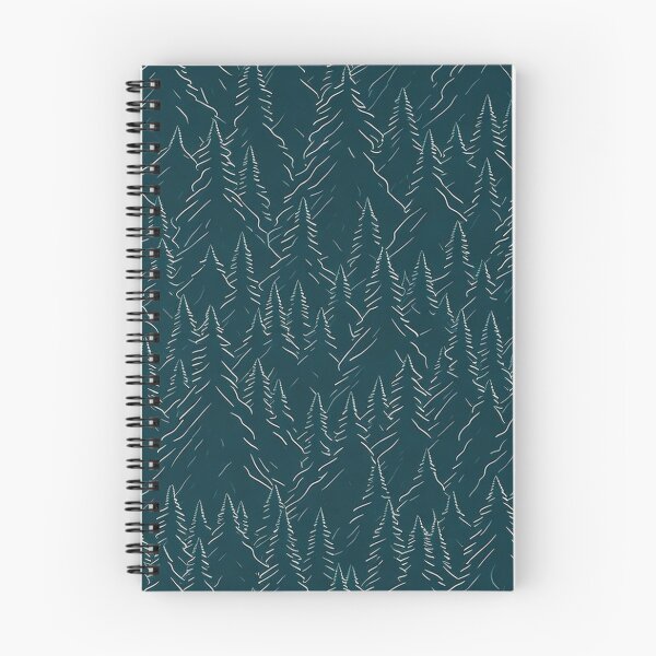 Item preview, Mystic Pine Forest Pattern designed and sold by Daniel Haddad.