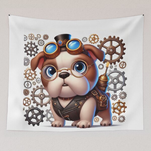 Item preview, Steampunk Valley Bulldog Explorer designed and sold by Sillytoe.