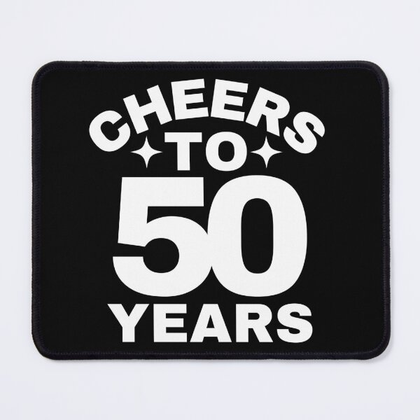 Item preview, Cheers to 50 Years - Happy 50th Birthday Celebration designed and sold by highflycrafts.