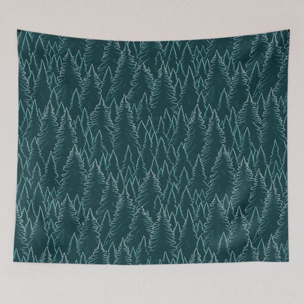 Item preview, Enchanted Pine Grove Pattern designed and sold by Daniel Haddad.