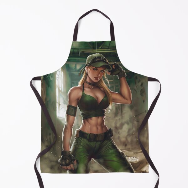Item preview, Sonya Blade from Mortal Kombat Green Camo designed and sold by Japanime-Waifu.