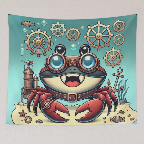 Item preview, Steampunk Vampire Crab Explorer designed and sold by Sillytoe.