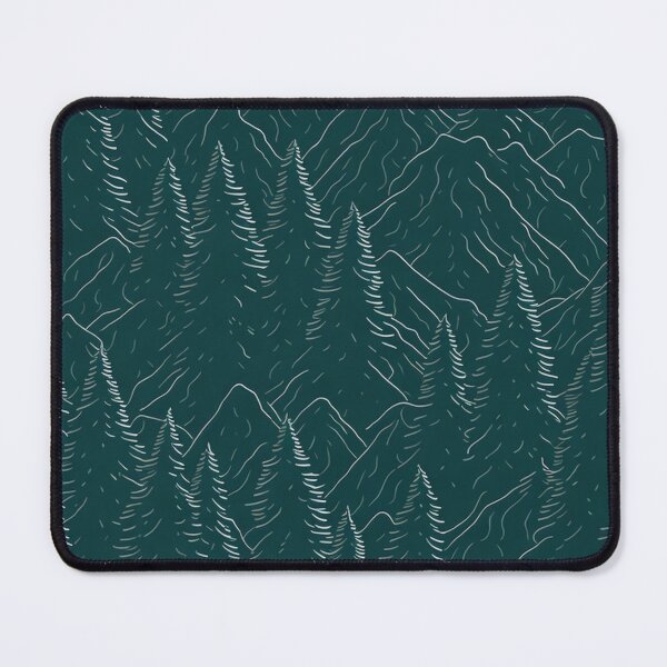 Item preview, Mystical Mountain Forest Pattern designed and sold by Daniel Haddad.