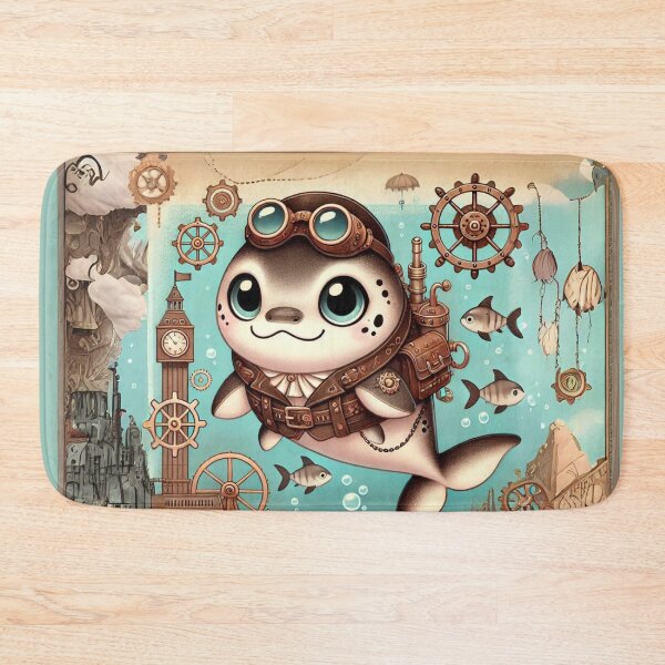 Item preview, Steampunk Vaquita Explorer designed and sold by Sillytoe.