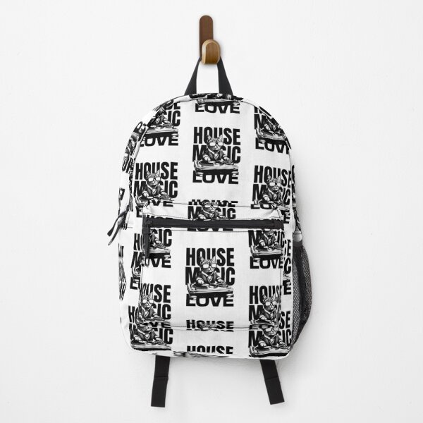 Item preview, HOUSE MUSIC - Love Cat Decks (black) designed and sold by Discothreadz.