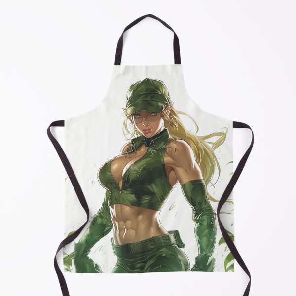 Item preview, Sonya Blade from Mortal Kombat Green Anime Style designed and sold by Japanime-Waifu.