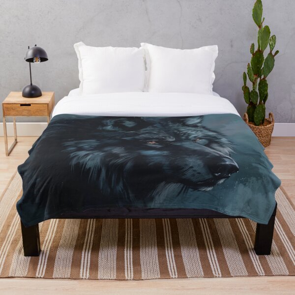 Item preview, Dark Wolf II - Water Color Style designed and sold by WildWanderings.