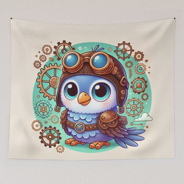 Item preview, Steampunk Waimanu Explorer designed and sold by Sillytoe.