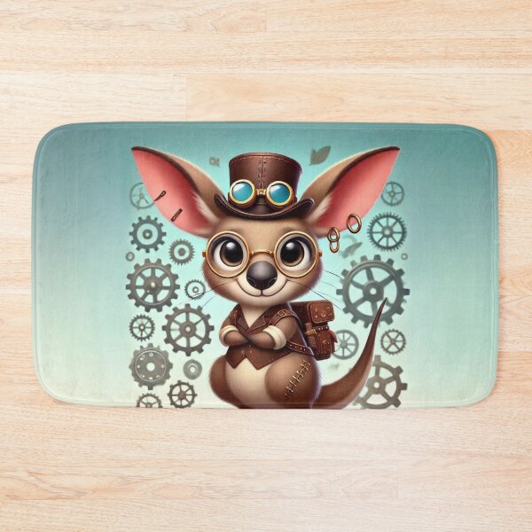 Item preview, Steampunk Wallaby Inventor designed and sold by Sillytoe.