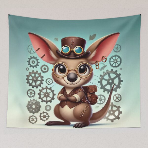 Item preview, Steampunk Wallaby Inventor designed and sold by Sillytoe.