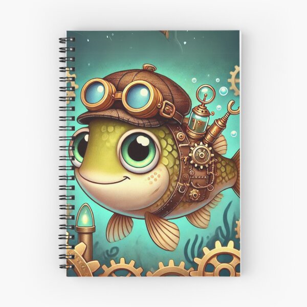 Item preview, Steampunk Walleye Fish Adventurer designed and sold by Sillytoe.