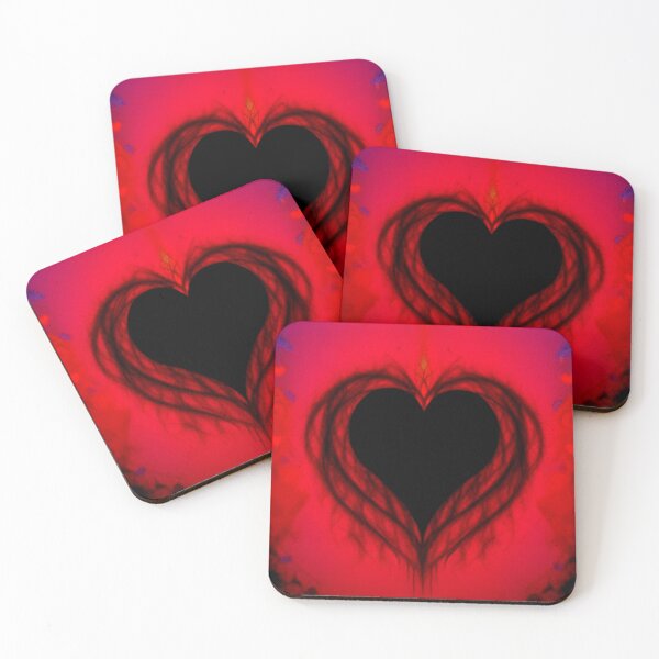 Item preview, Abstract Hearts Art designed and sold by TheDarkWardrobe.