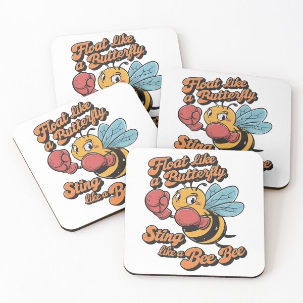 Item preview, float like a butterfly sting like a bee designed and sold by GogoGrove.