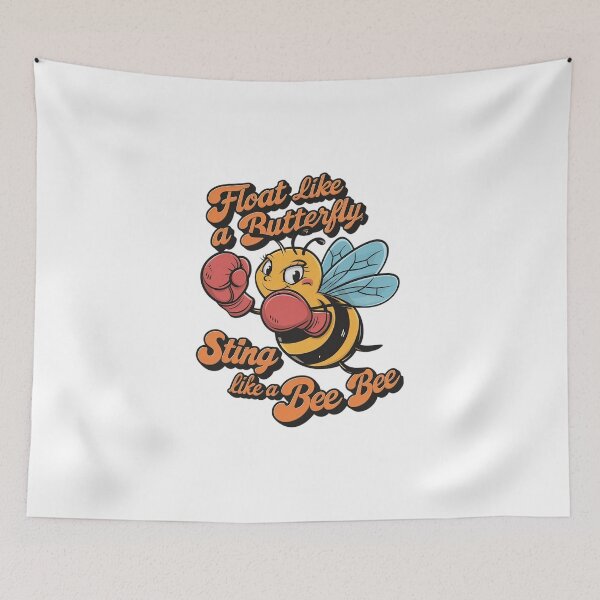 Item preview, float like a butterfly sting like a bee designed and sold by GogoGrove.