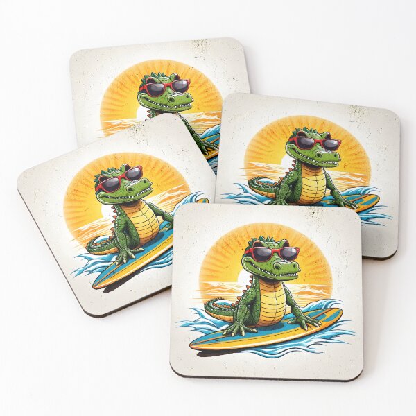 Item preview, Surfing Crocodile designed and sold by Travelcases.