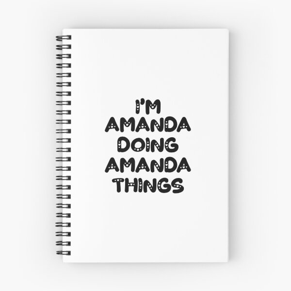 Item preview, I'm Amanda Doing Amanda Things designed and sold by Oussinc.