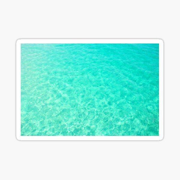 Item preview, Turquoise Blue Tropical Ocean, Ocean Waves designed and sold by newburyboutique.