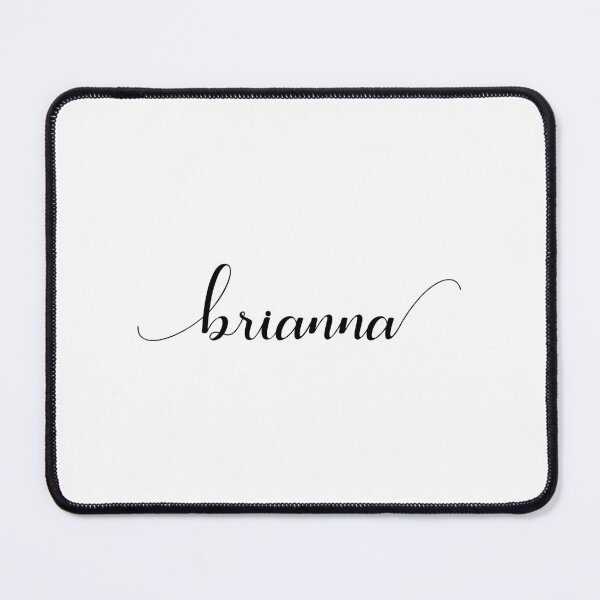 Item preview, Brianna - Custom name on delicate black cursive font designed and sold by To the Lua.