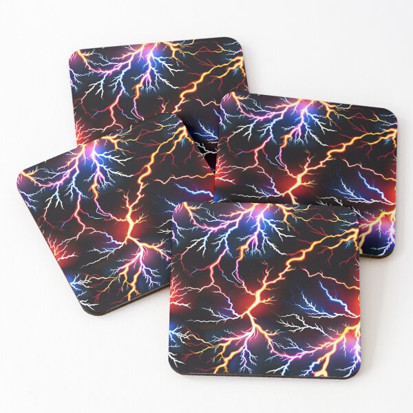 Item preview, Abstract Colorful Lightning Pattern Design designed and sold by TheArtOfPat.
