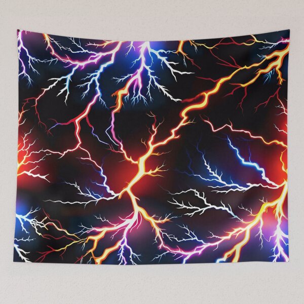 Item preview, Abstract Colorful Lightning Pattern Design designed and sold by TheArtOfPat.