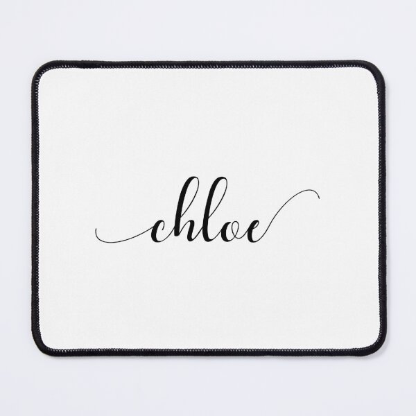 Item preview, Chloe - Custom name on delicate black cursive font designed and sold by To the Lua.