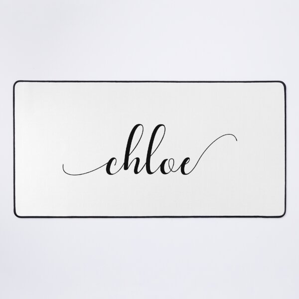 Item preview, Chloe - Custom name on delicate black cursive font designed and sold by To the Lua.