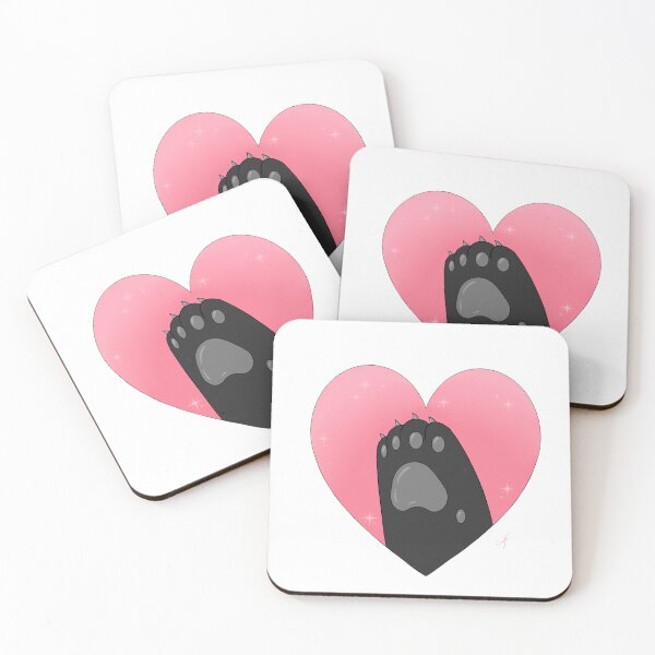Item preview, Black cat paw designed and sold by Blueberry-Auad.