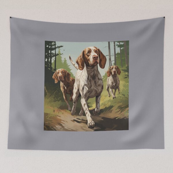Item preview, Bracco Italiano Dogs on the Hunt designed and sold by Samuelsboro.