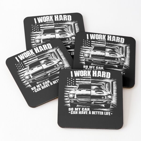 Item preview, I Work Hard So My Car Can Have A Better Life For Car lover designed and sold by MTRBSK11.