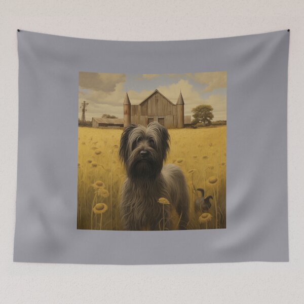 Item preview, Briard on a Farm designed and sold by Samuelsboro.
