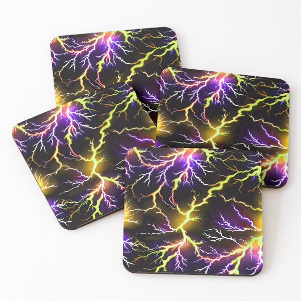 Item preview, Abstract Colorful Lightning Pattern Design designed and sold by TheArtOfPat.