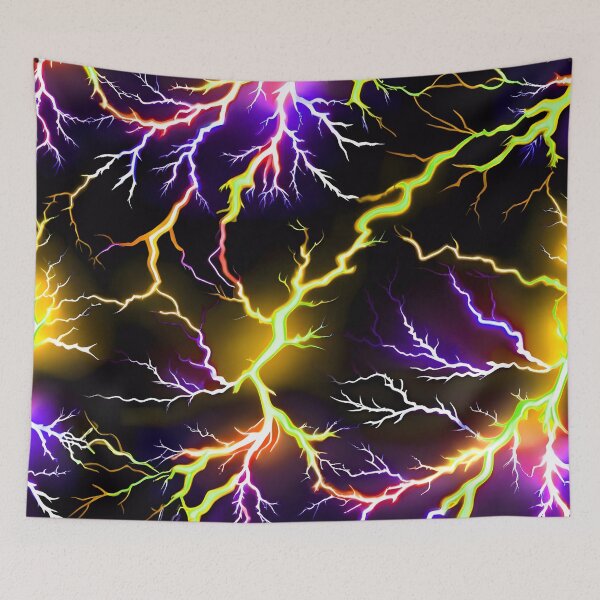 Item preview, Abstract Colorful Lightning Pattern Design designed and sold by TheArtOfPat.