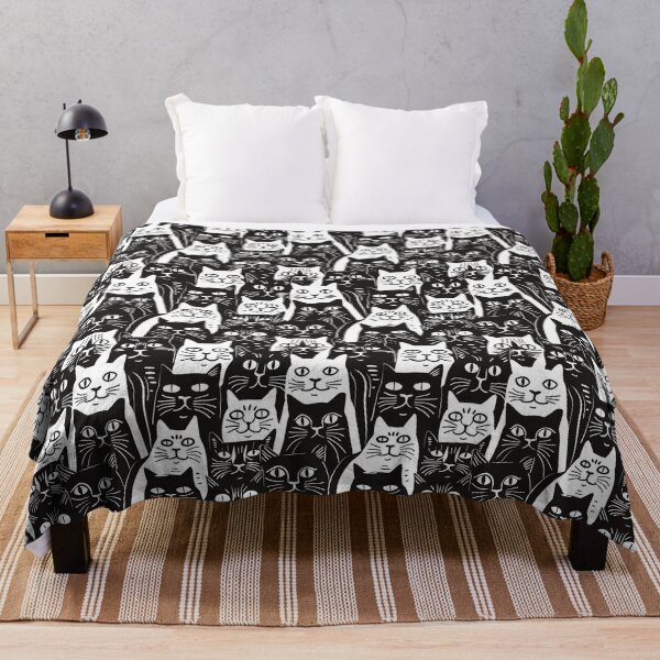 Item preview, Black and White Cats designed and sold by Nightfable.