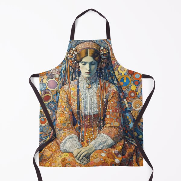 Item preview, Portrait of a Woman - Klimt 14 designed and sold by Kallak-AI-Art.