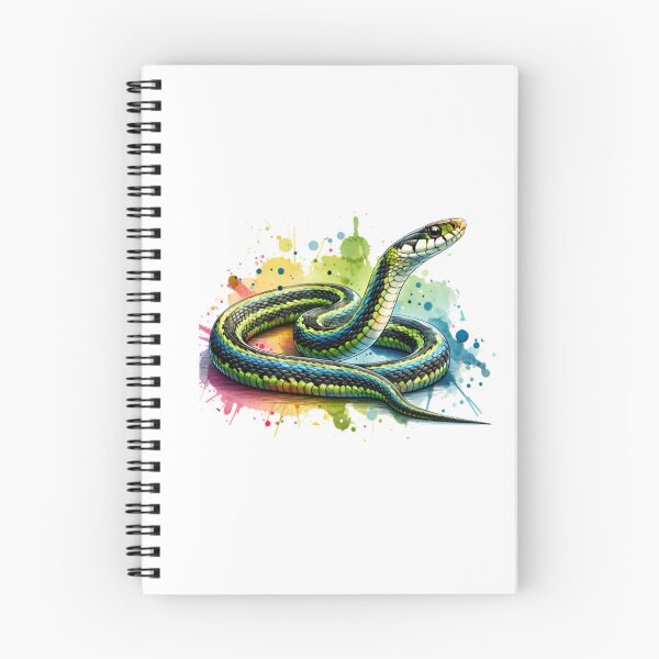 Item preview, Watercolor Garter Snake  designed and sold by ChaosReigns91.