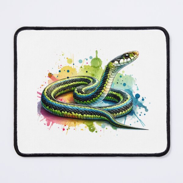 Item preview, Watercolor Garter Snake  designed and sold by ChaosReigns91.