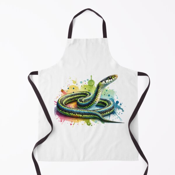 Item preview, Watercolor Garter Snake designed and sold by ChaosReigns91.