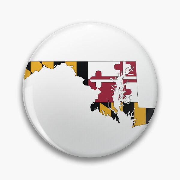 Item preview, Maryland Flag State Outline  designed and sold by LoScho.