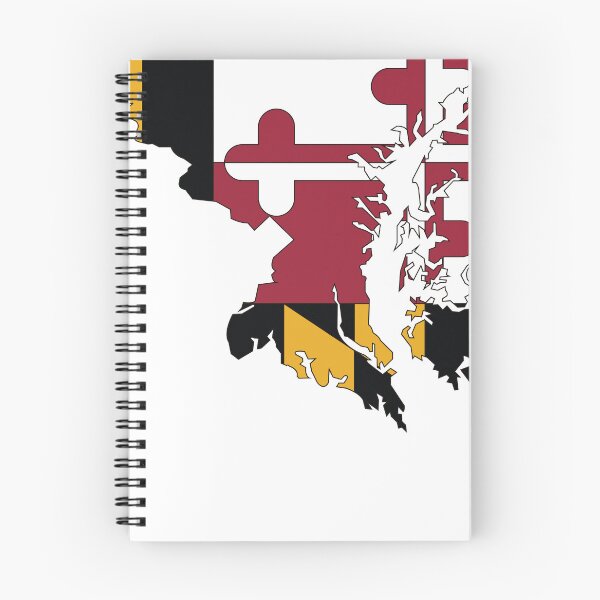 Item preview, Maryland Flag State Outline  designed and sold by LoScho.