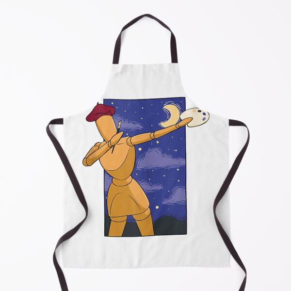 Item preview, Artistic model mobility painter with canvas and moon designed and sold by wardpowerslamon.