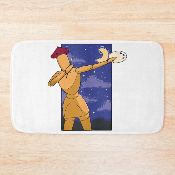 Item preview, Artistic model mobility painter with canvas and moon designed and sold by wardpowerslamon.