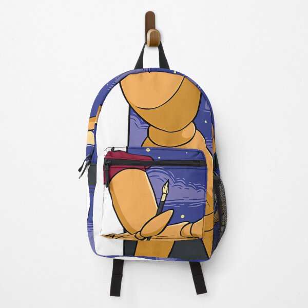 Item preview, Artistic model mobility painter with canvas and moon designed and sold by wardpowerslamon.