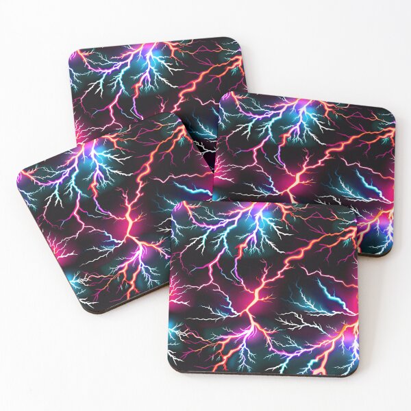 Item preview, Abstract Colorful Lightning Pattern Design designed and sold by TheArtOfPat.
