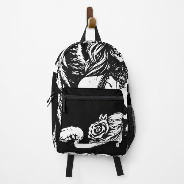 Item preview, Dark Art Skull Angel Face with Wings Horror Grunge Vintage designed and sold by MORSPECTIVE.