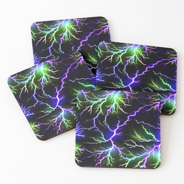 Item preview, Abstract Colorful Lightning Pattern Design designed and sold by TheArtOfPat.