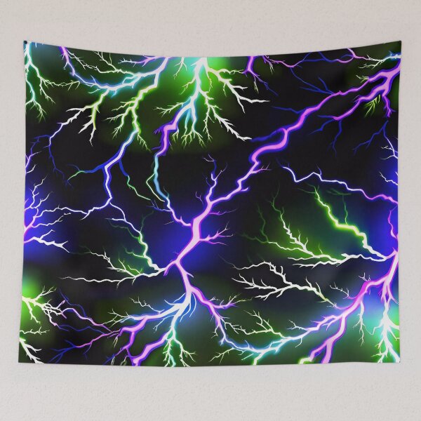Item preview, Abstract Colorful Lightning Pattern Design designed and sold by TheArtOfPat.