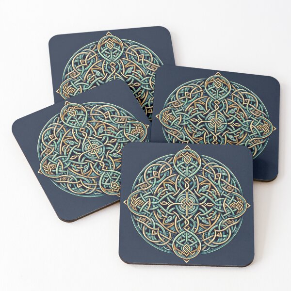 Item preview, Celtic Knot Pattern Print designed and sold by PinUpPizzazz.