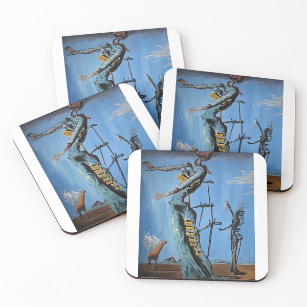 Item preview, Painting The Burning Giraffe Salvador Dali designed and sold by wardpowerslamon.
